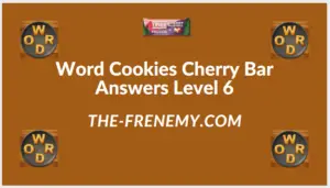 Word Cookies Cherry Bar Level 6 Answers
