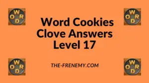 Word Cookies Clove Level 17 Answers