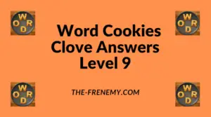 Word Cookies Clove Level 9 Answers