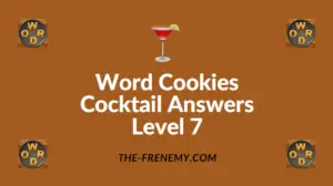 Word Cookies Cocktail Answers Level 7