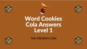 Word Cookies Cola Answers Level 1