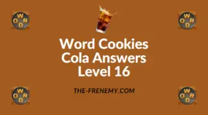 Word Cookies Cola Answers Level 16