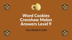 Word Cookies Crenshaw Melon Answers Level 9