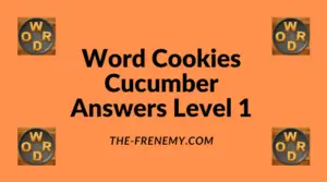 Word Cookies Cucumber Level 1 Answers