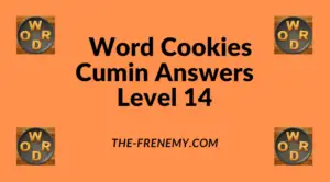 Word Cookies Cumin Level 14 Answers