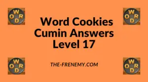 Word Cookies Cumin Level 17 Answers