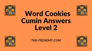 Word Cookies Cumin Level 2 Answers