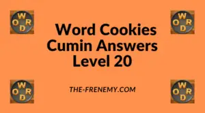 Word Cookies Cumin Level 20 Answers