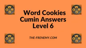 Word Cookies Cumin Level 6 Answers
