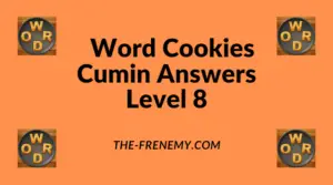 Word Cookies Cumin Level 8 Answers