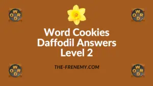 Word Cookies Daffodil Level 2 Answers