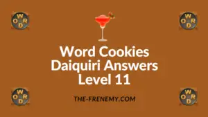 Word Cookies Daiquiri Answers Level 11