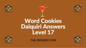 Word Cookies Daiquiri Answers Level 17