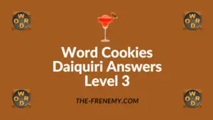 Word Cookies Daiquiri Answers Level 3