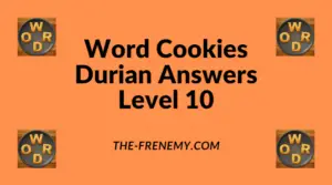 Word Cookies Durian Level 10 Answers