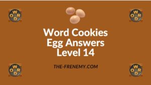 Word Cookies Egg Answers Level 14