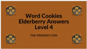 Word Cookies Elderberry Level 4 Answers