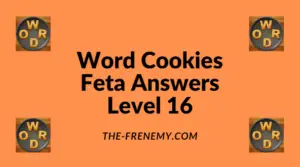 Word Cookies Feta Level 16 Answers