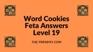 Word Cookies Feta Level 19 Answers