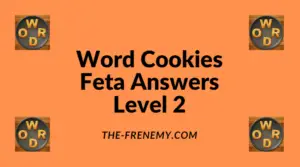 Word Cookies Feta Level 2 Answers
