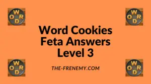 Word Cookies Feta Level 3 Answers
