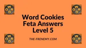 Word Cookies Feta Level 5 Answers