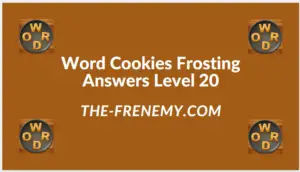 Word Cookies Forsting Level 20 Answers