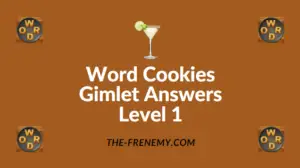 Word Cookies Gimlet Answers Level 1