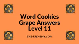 Word Cookies Grape Level 11 Answers
