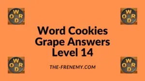 Word Cookies Grape Level 14 Answers