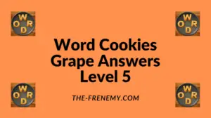 Word Cookies Grape Level 5 Answers