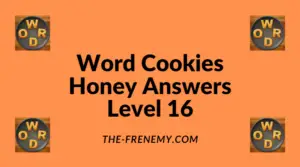 Word Cookies Honey Level 16 Answers