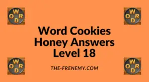 Word Cookies Honey Level 18 Answers