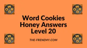 Word Cookies Honey Level 20 Answers