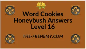 Word Cookies Honeybush Level 16 Answers