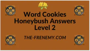 Word Cookies Honeybush Level 2 Answers