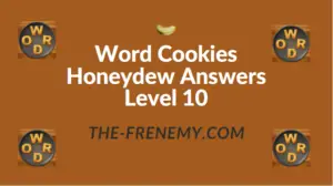 Word Cookies Honeydew Answers Level 10