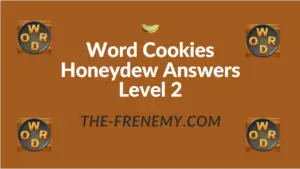 Word Cookies Honeydew Answers Level 2