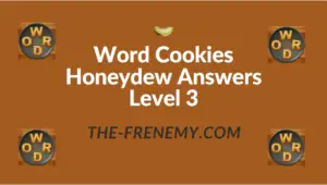 Word Cookies Honeydew Answers Level 3