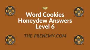 Word Cookies Honeydew Answers Level 6