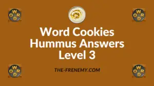 Word Cookies Hummus Answers Level 3