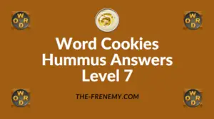 Word Cookies Hummus Answers Level 7
