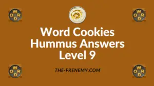Word Cookies Hummus Answers Level 9