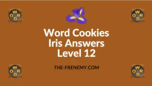 Word Cookies Iris Level 12 Answers