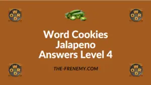 Word Cookies Jalapeno Answers Level 4