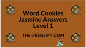 Word Cookies Jasmine Level 1 Answers