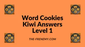 Word Cookies Kiwi Level 1 Answers