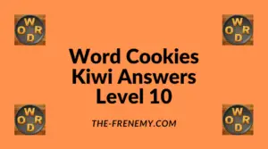 Word Cookies Kiwi Level 10 Answers