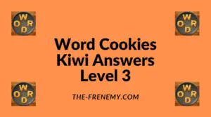 Word Cookies Kiwi Level 3 Answers