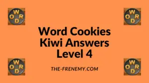 Word Cookies Kiwi Level 4 Answers